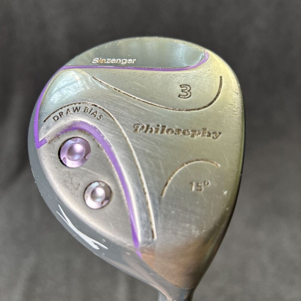 Slazenger Philosophy 3 Wood Fairway Lady Flex Graphite Shaft RH